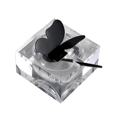 Luxe Honey Dish | Black Butterfly Knob