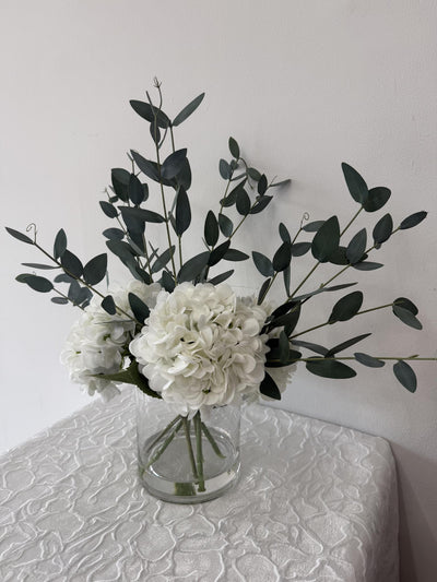 Hydrangea Haze Faux Floral Arrangement