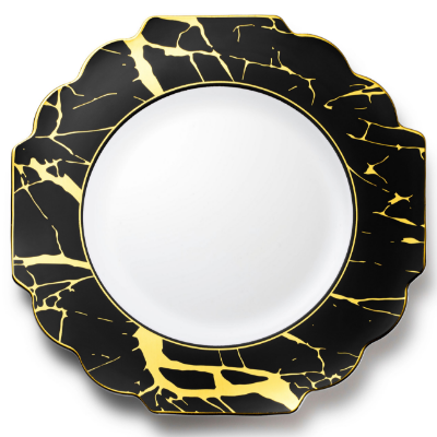 Grand Collection - Black & Gold Marble - Set With Style