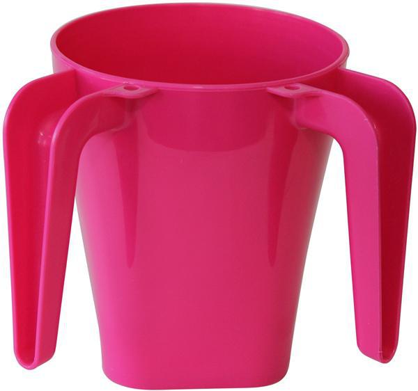 Plastic Hot Pink Wash Cup (1 Count) - Set With Style