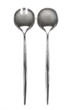 4PC Serving Set- Polished Silver - Set With Style