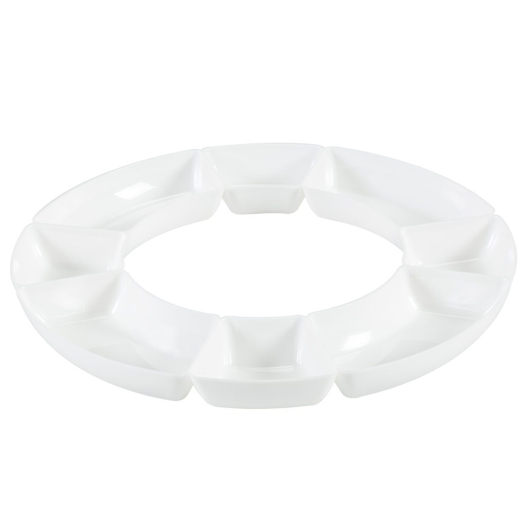 8 Section Dish (3ct) - Set With Style
