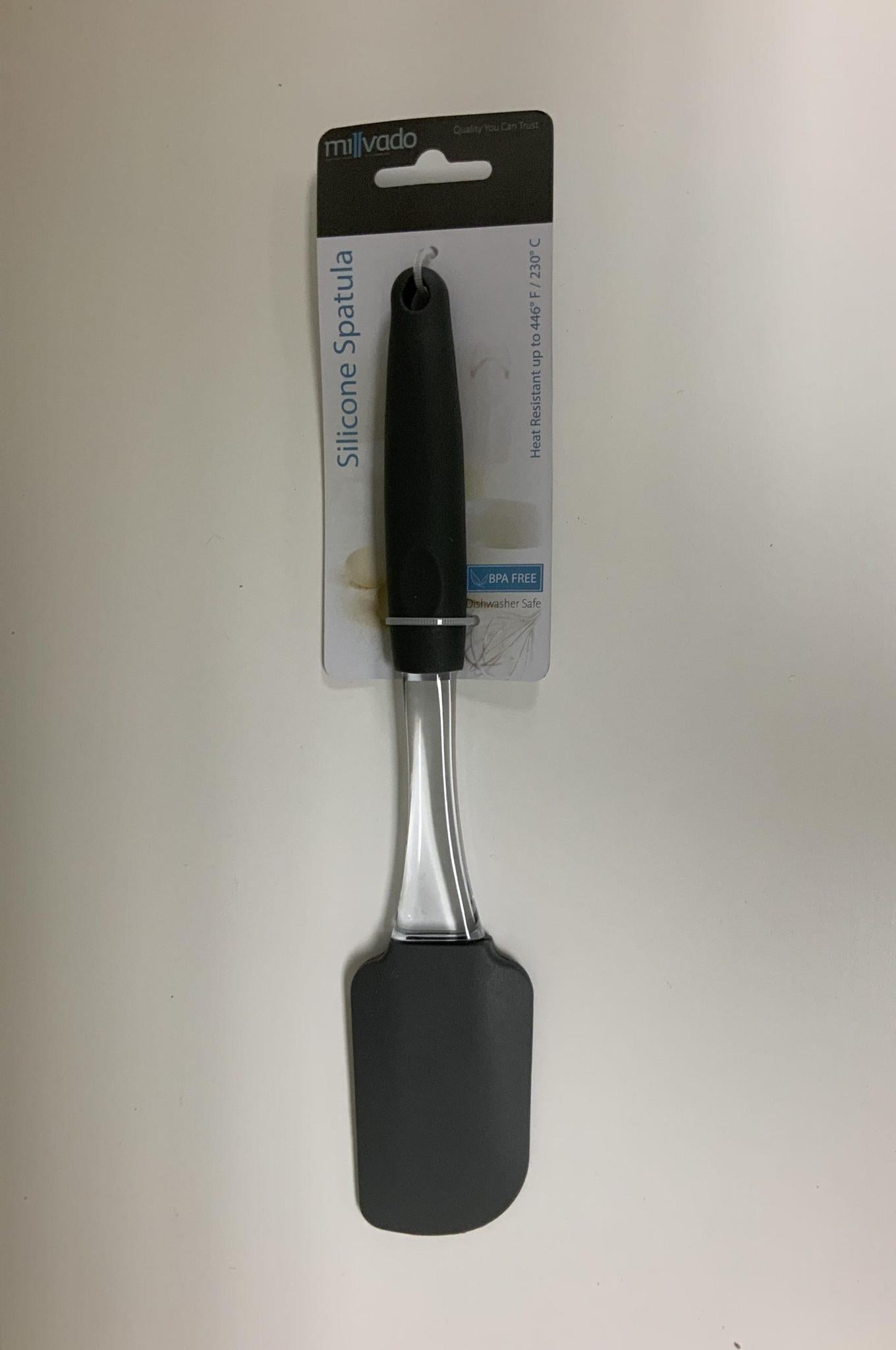 Millvado - Silicone Spatula , Grey - Set With Style