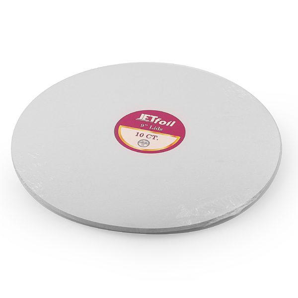 Foil/Paper Round 9″ Lids (10ct) - Set With Style