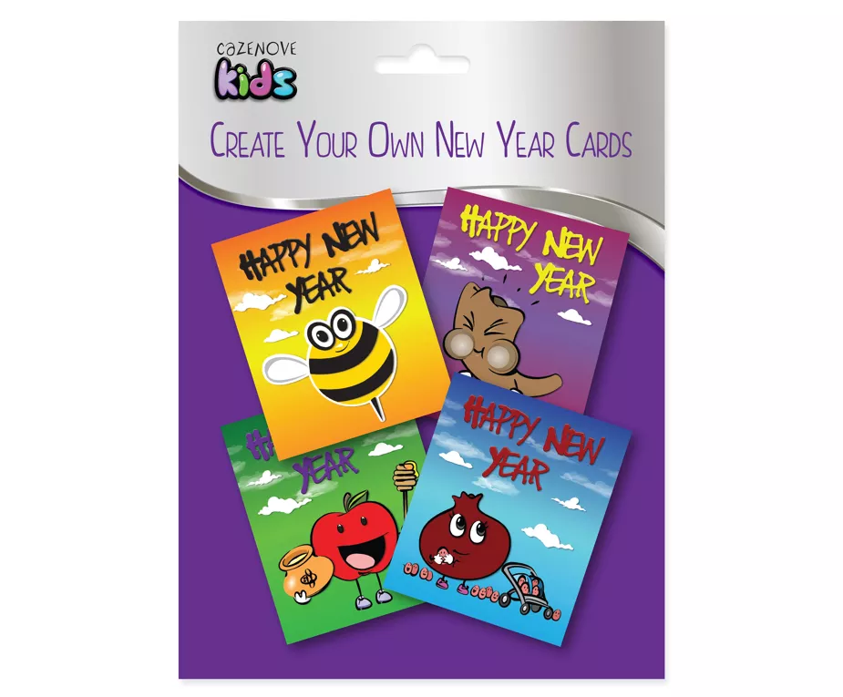 Create Your Own New Year Cards Foam - Set With Style