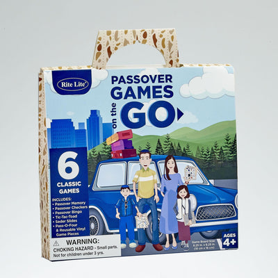 6 Passover Games On The Go (1 Count) - Set With Style