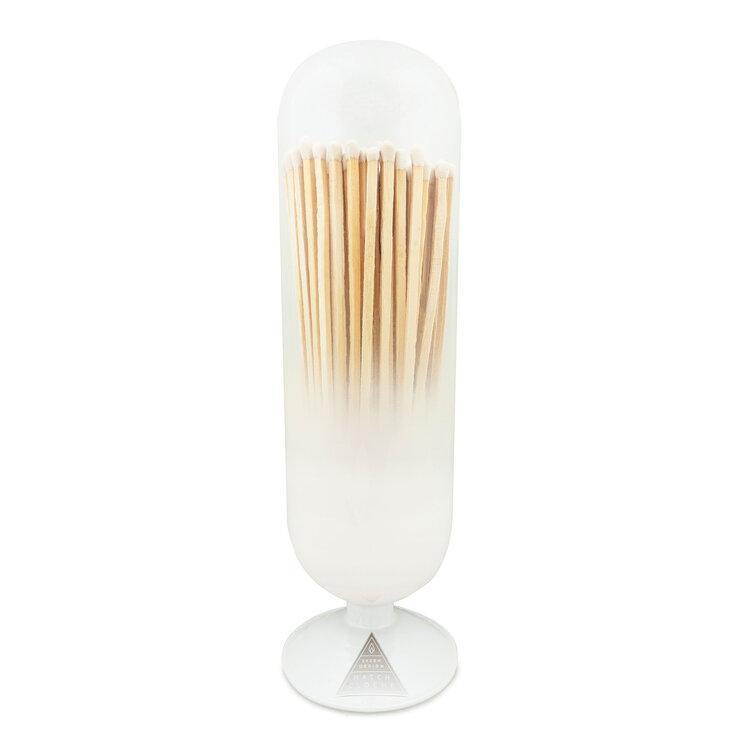 Fireplace/Tall Cloud Cloche White Matches - Set With Style
