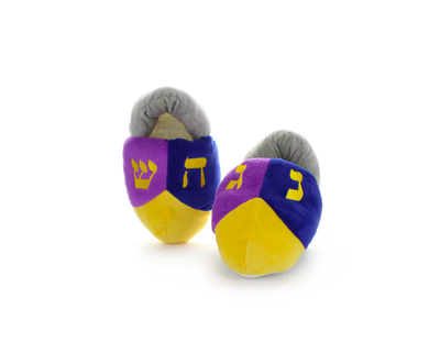 Chanukah Slippers - Medium - Set With Style