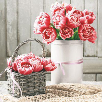 Peony Lunch Napkin (20ct) - Set With Style