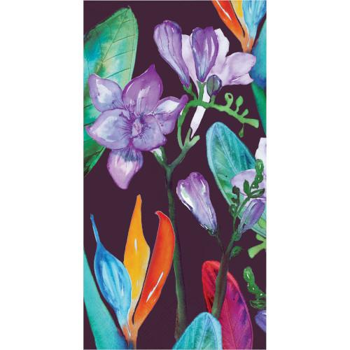 Bold Tropics Blooms Guest Towel - Set With Style