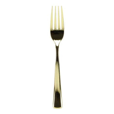 Gold Forks, Heavyweight (24 Count) - Set With Style