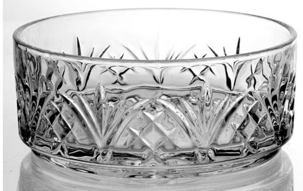 6" Crystal Snack Bowl - Set With Style