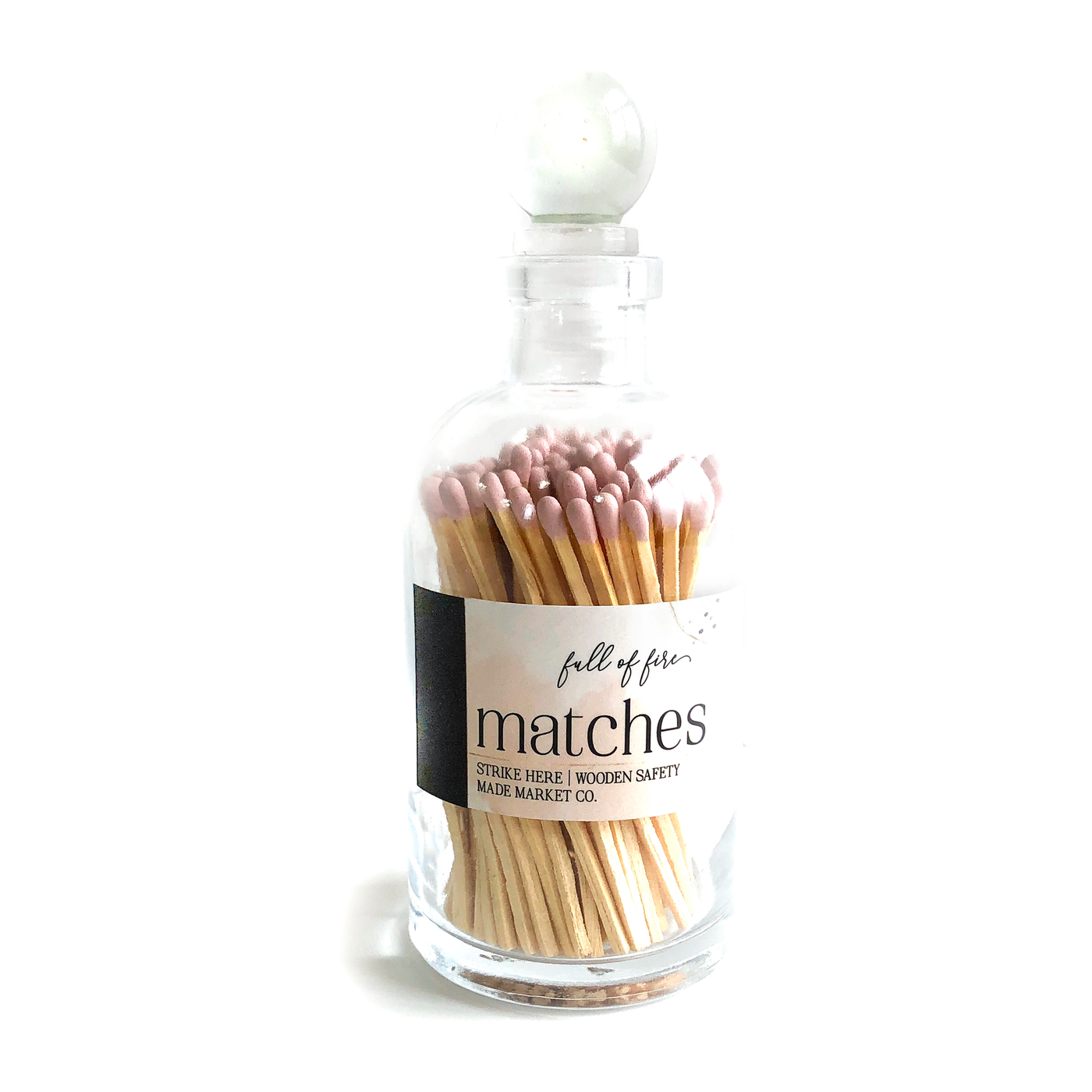 Full of Fire Matches - Light Pink - Set With Style