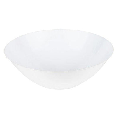 Organic Solid White Bowls (10 count) - Set With Style