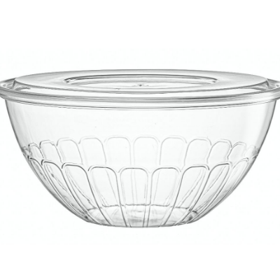 Salad Bowl Clear - Set With Style