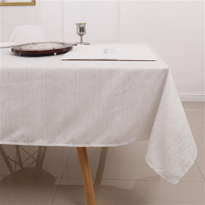 Ribbed Tablecloth Collection - Set With Style