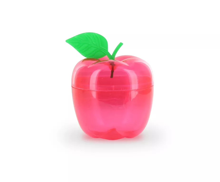Red Plastic Apple Pot (1ct) - Set With Style