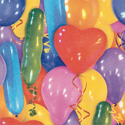 Balloons Napkin (20ct) - Set With Style
