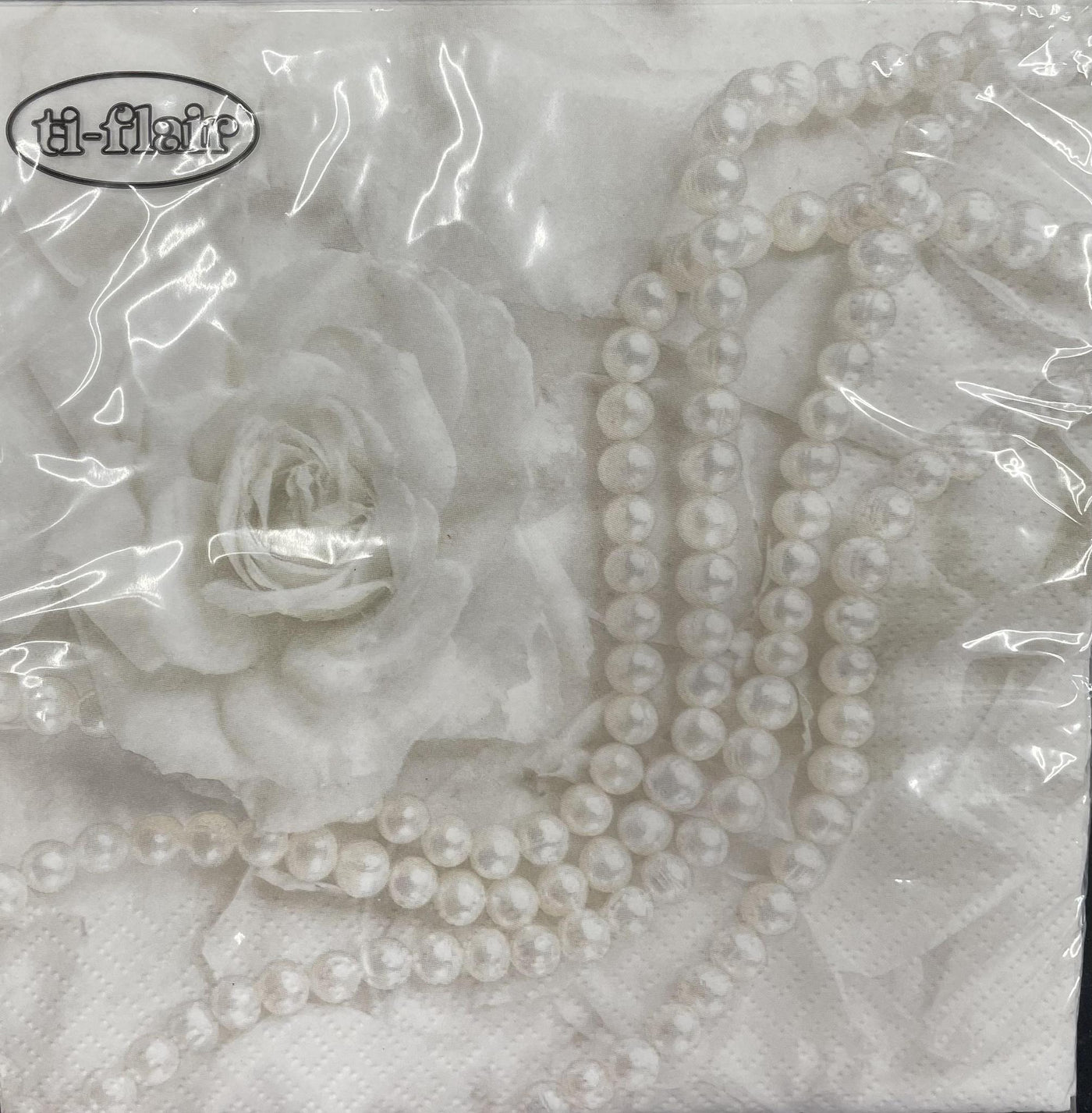 Petals & Pearls Napkin (20ct) - Set With Style