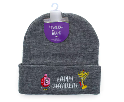 Chanukah Beanie Hat (1 count) - Set With Style