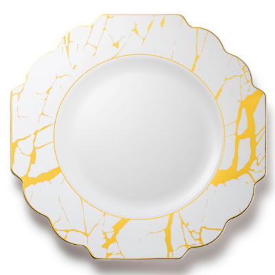 Grand Collection - White & Gold Marble - Set With Style