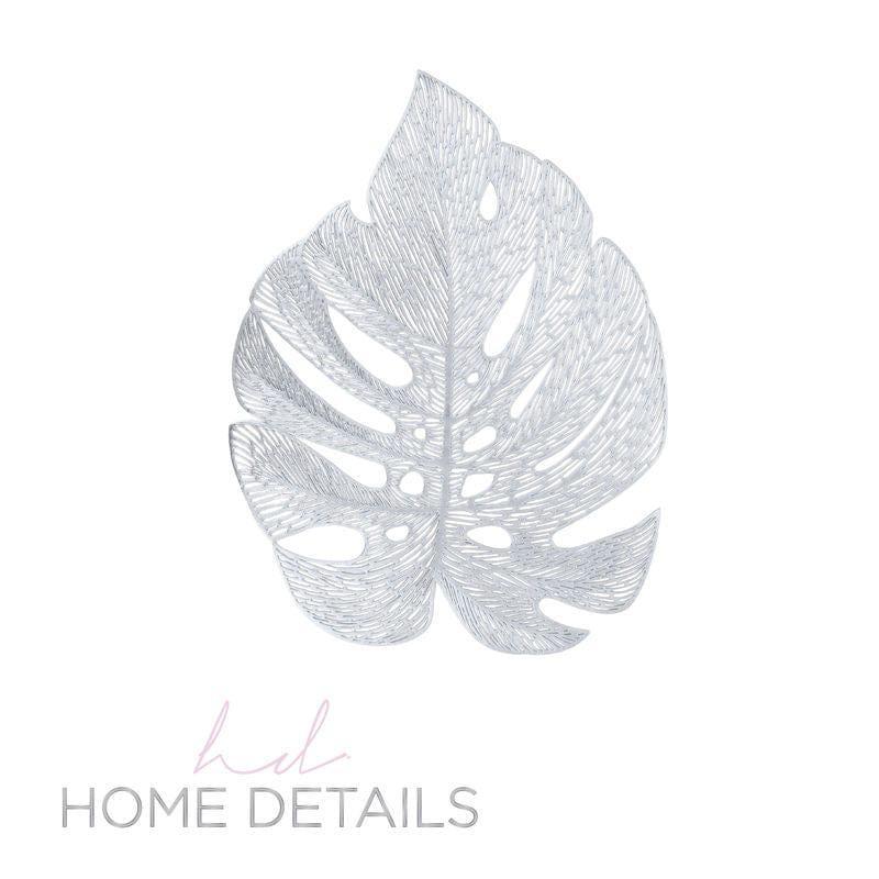 Leaf Shape Vinly Placemat - Set With Style