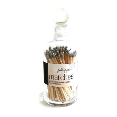 Full of Fire Matches - Grey - Set With Style