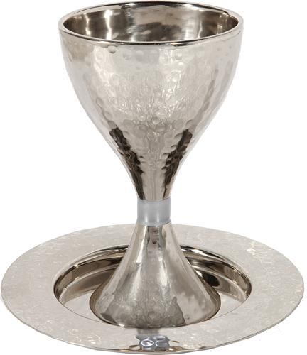 Modern Silver Kiddush Cup (1 Count) - Set With Style