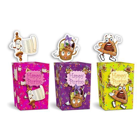 Purim Pack of 6 Boxes - Set With Style