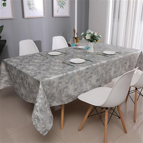 Silver Stone Tablecloth Collection - Set With Style