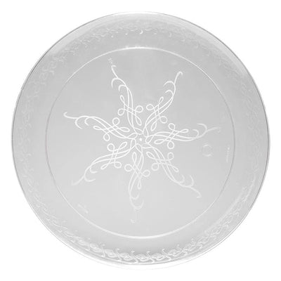 10" Clear Stellar Collection Dinner Plate (20 Count) - Set With Style