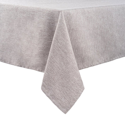 The Linen Collection Tablecloth -Brooklyn - Grey - Set With Style