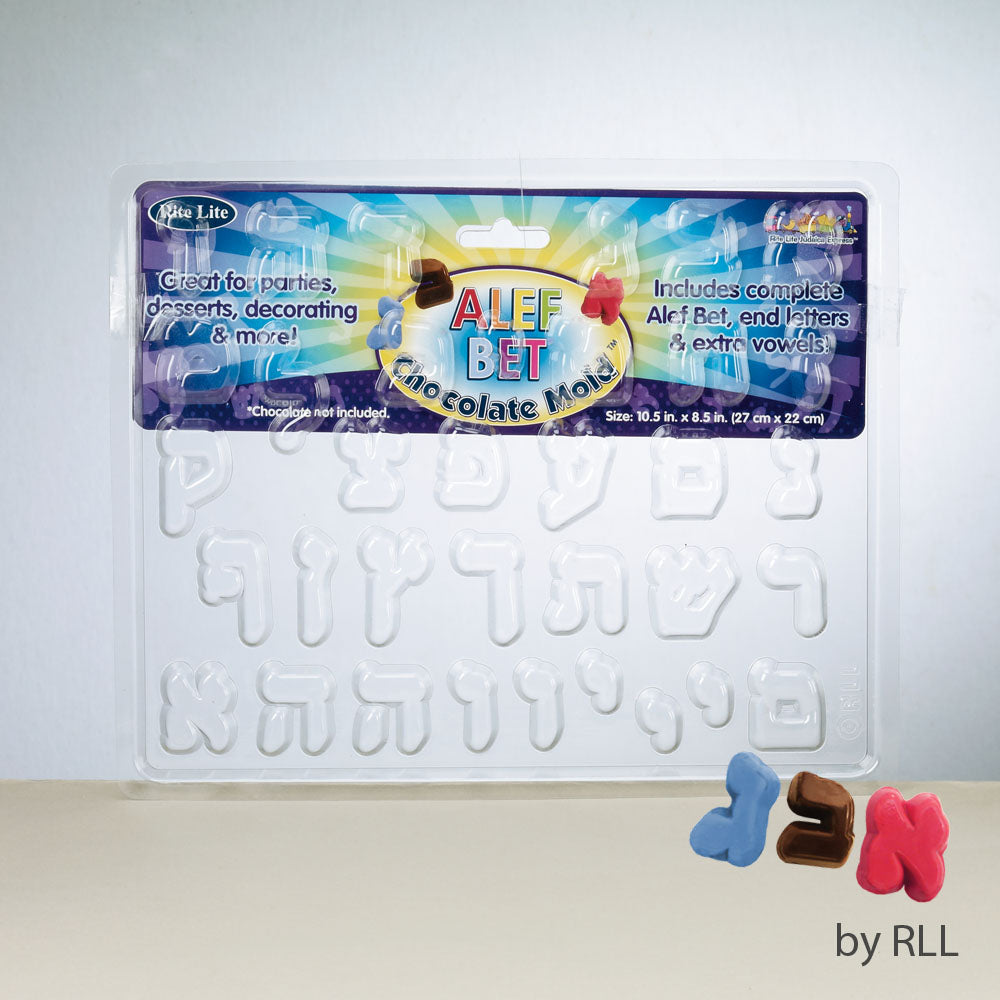 Alef Bet Chocolate Mold - Set With Style