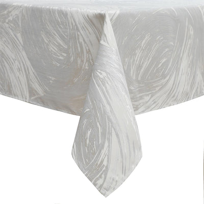 Stormy Silver Tablecloth Collection #1227 - Set With Style