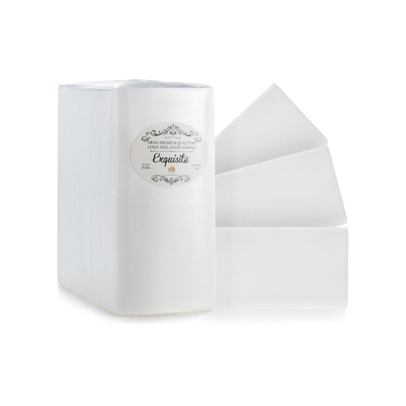 White Airlaid Napkin 100 Count - Set With Style