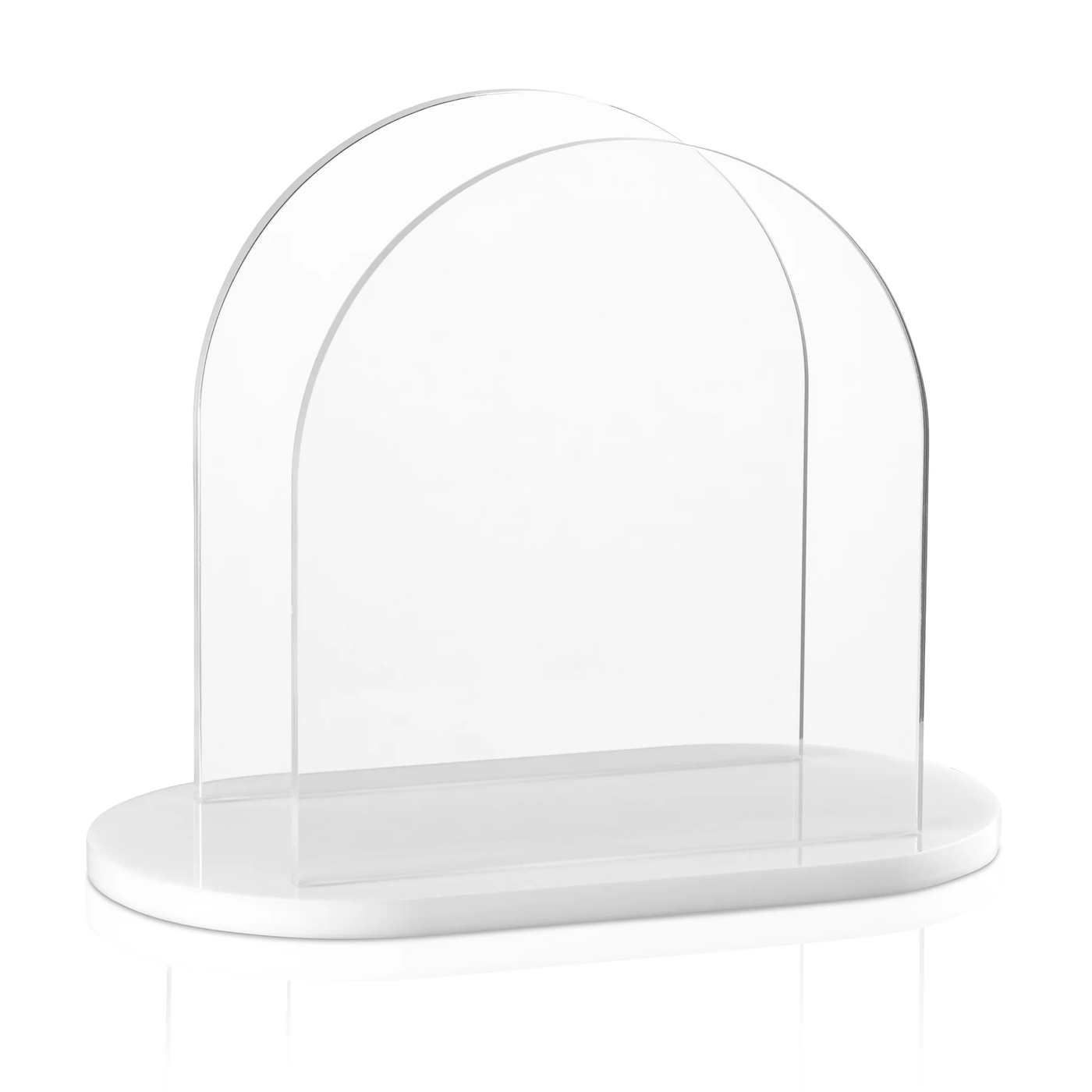 Lucite U-Shaped Napkin Holder (1 Count) - Set With Style