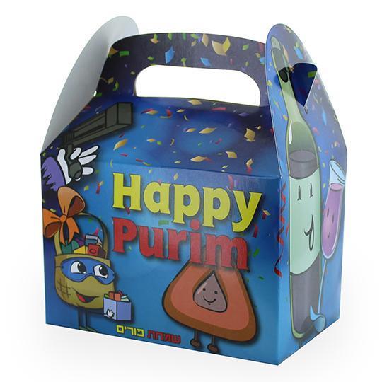 Purim Characters Box - Set With Style