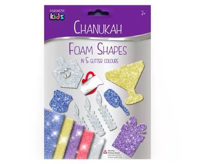 Chanukah Foam Shapes - Set With Style