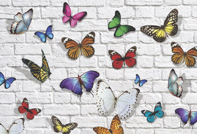 Butterfly Flutter Paper Chargers - 24 per Package - Set With Style