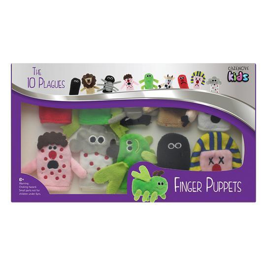 10 Plagues Finger Puppets - Set With Style