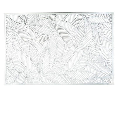Pear Leaf Laser Cut Vinyl Placemat - Set With Style