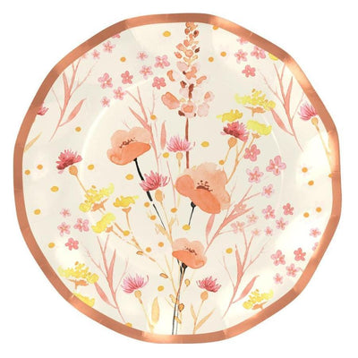 Wavy Plate Wildflower Collection (8 Count) - Set With Style