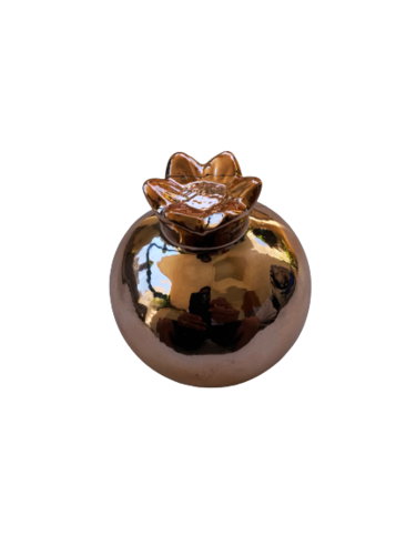 Rose Gold Ceramic Decorative Pomegranate/Apple - Set With Style