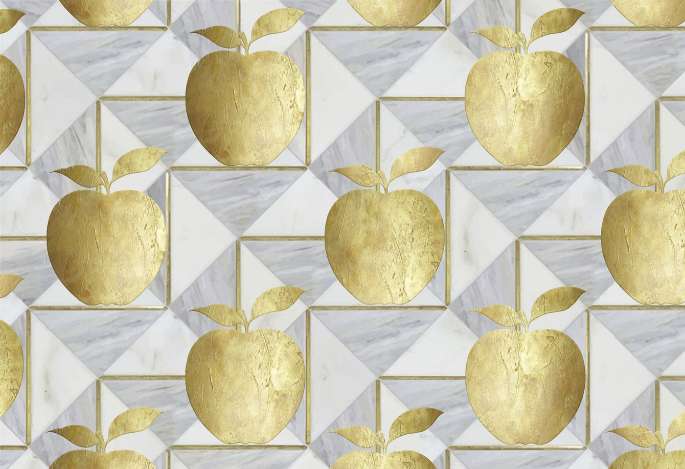 Golden Apple Paper Chargers - 24 per Package - Set With Style