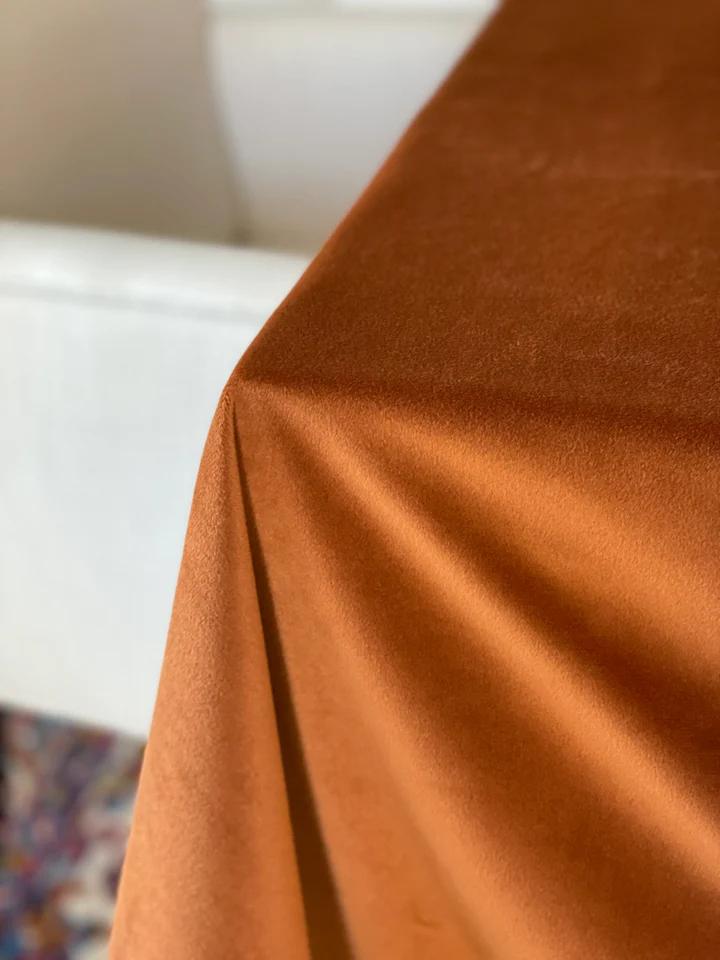 Velvet Rust Tablecloth Collection - Set With Style