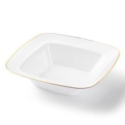 Contour Bowl Collection - White/ Gold - Set With Style