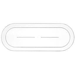 Classic Rectangle Tray - Clear (1ct) - Set With Style