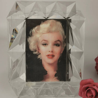 4x6 Geo Crystal Picture Frame - Set With Style