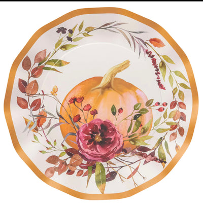 Autumn Bouquet Paper Plate Collection - Set With Style