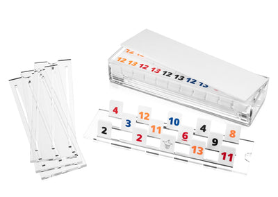 Lucite Rummikub Game - Set With Style